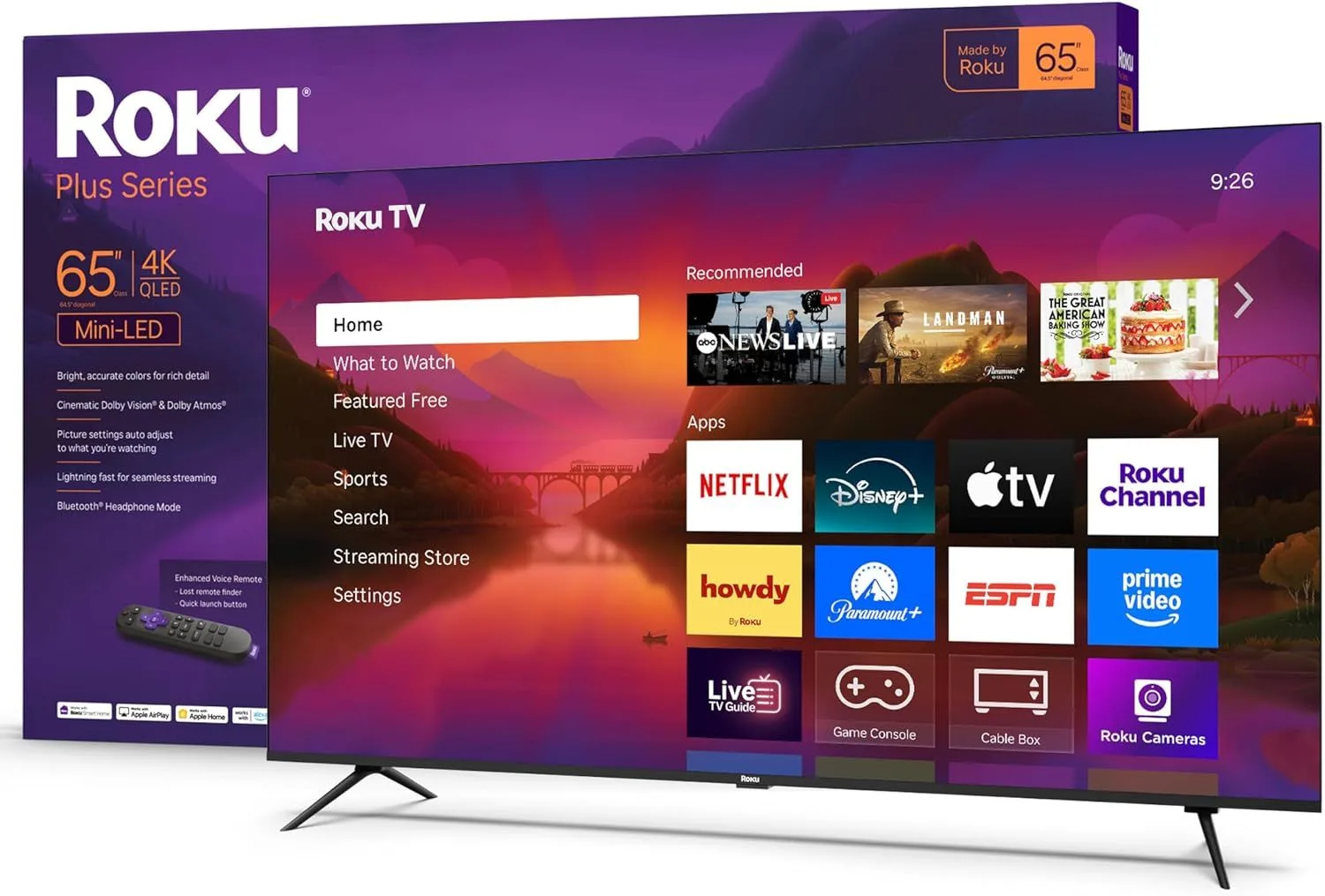 Roku 65" Pro Series QLED Smart TV (2025)