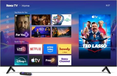 Roku 65" Select Series 4K QLED Smart TV (2026)