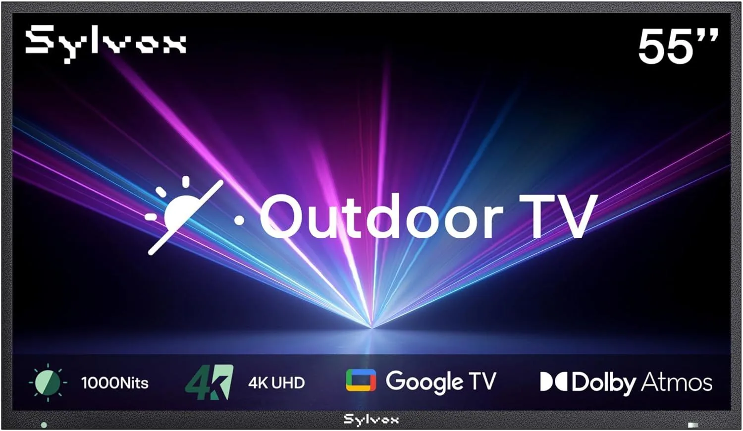 SYLVOX 55" Superior Outdoor Smart TV